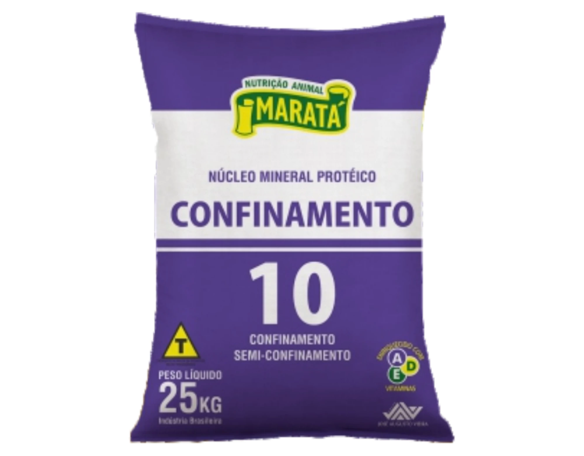 Núcleo Mineral Protéico para ração de bovinos de corte em confinamento e semiconfinamento.